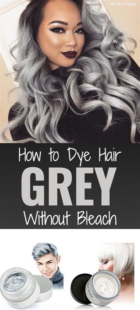 dye hair gray color anwendung deutsch|The Ultimate Guide: Dyeing Your Hair Silver or Grey at Home